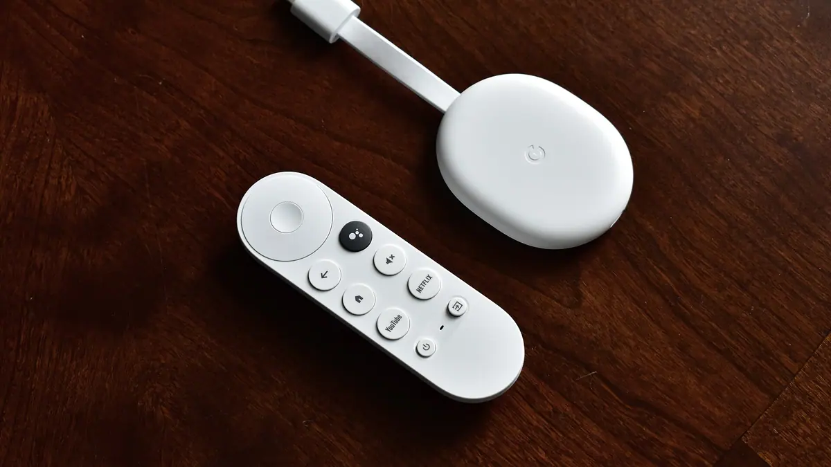 Android TV Streaming-Gerät mit Fernbedienung