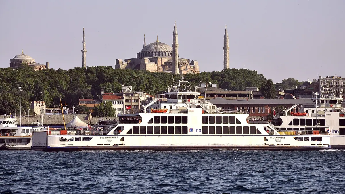 Bosporus in Istanbul für türkische Sender