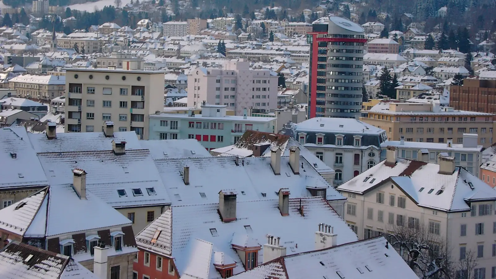 Vue de La Chaux-de-Fonds