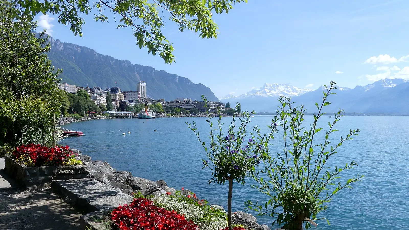 Vue de Montreux