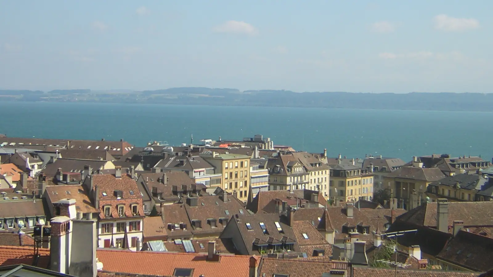 Vue de Neuchâtel