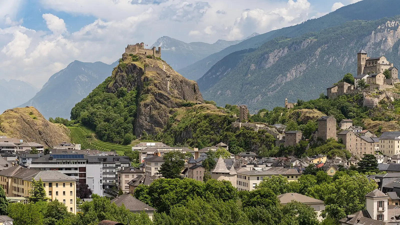 Vue de Sion