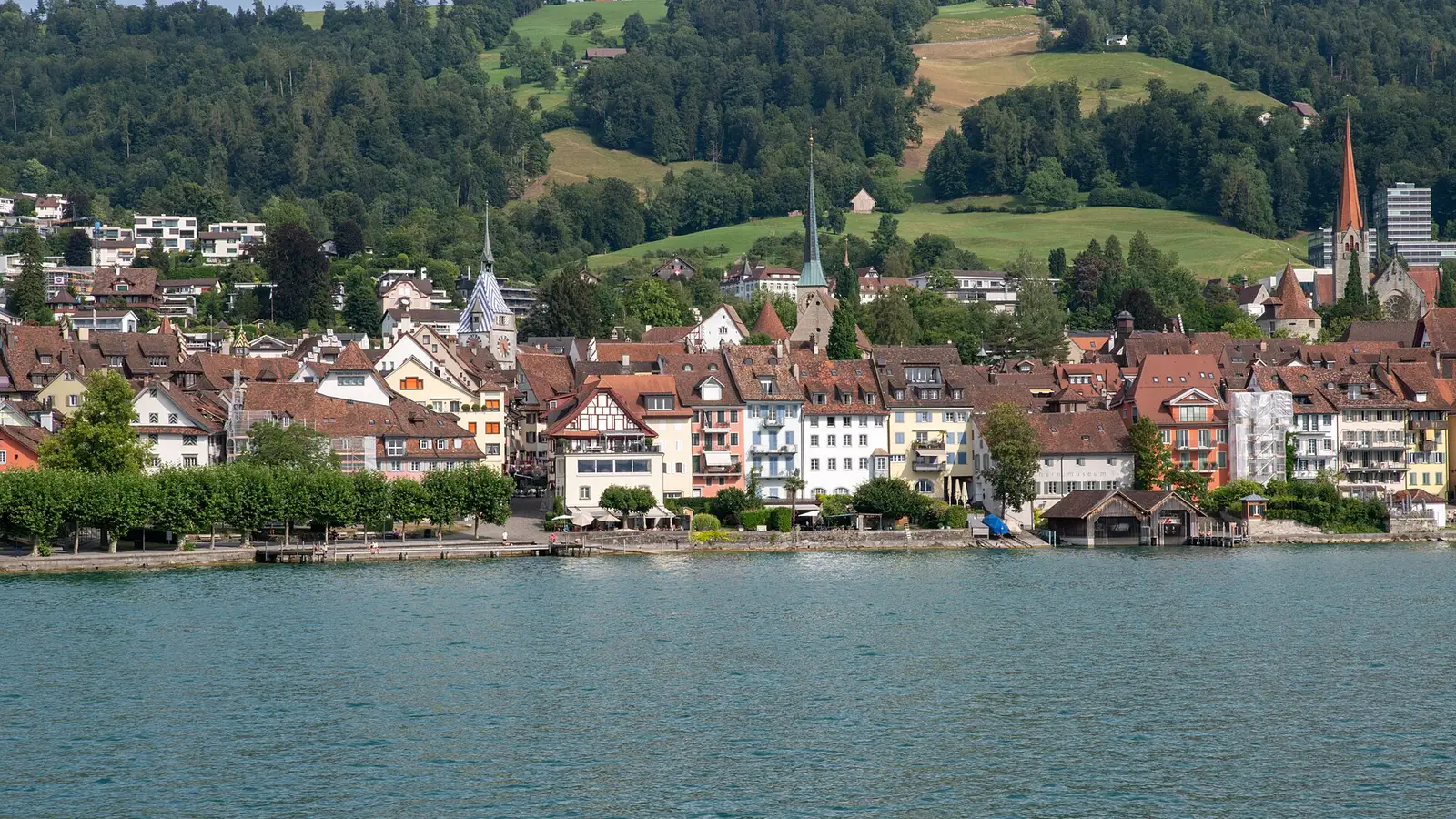 Ansicht von Zug